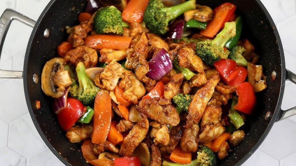 Asian-Ground-Chicken-Stir-Fry-Recipe