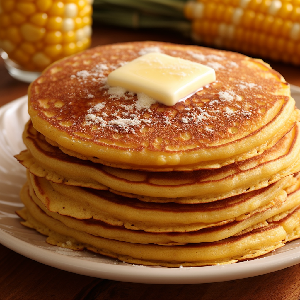 Aunt Jemima's Corn Pancakes Recipe