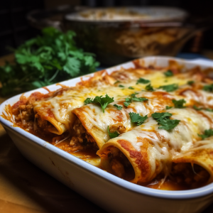 Authentic Chicken Enchiladas