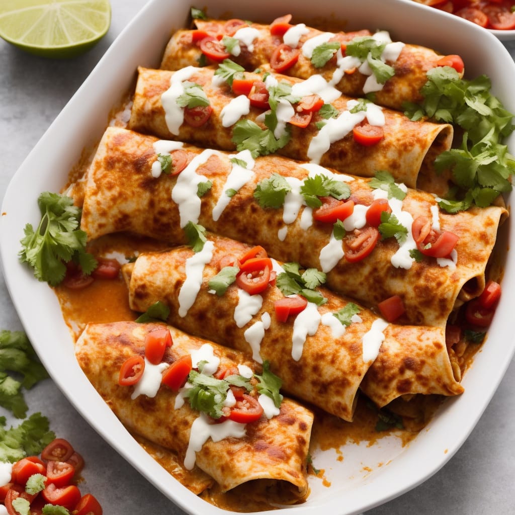 Baja Fresh Chicken Enchiladas Recipe