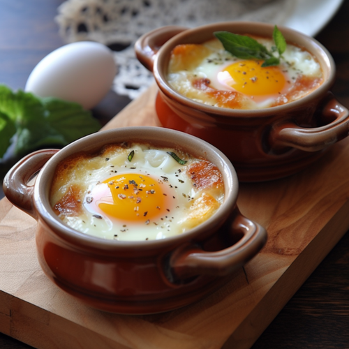 Baked Egg in Ramekin Recipe Recipe