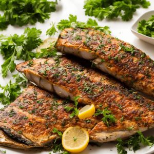 Baked Mackerel with Herbs Recipe