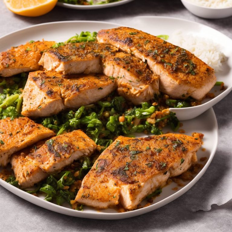 Mahi Mahi with Garlic Lemon Butter Sauce Recipe