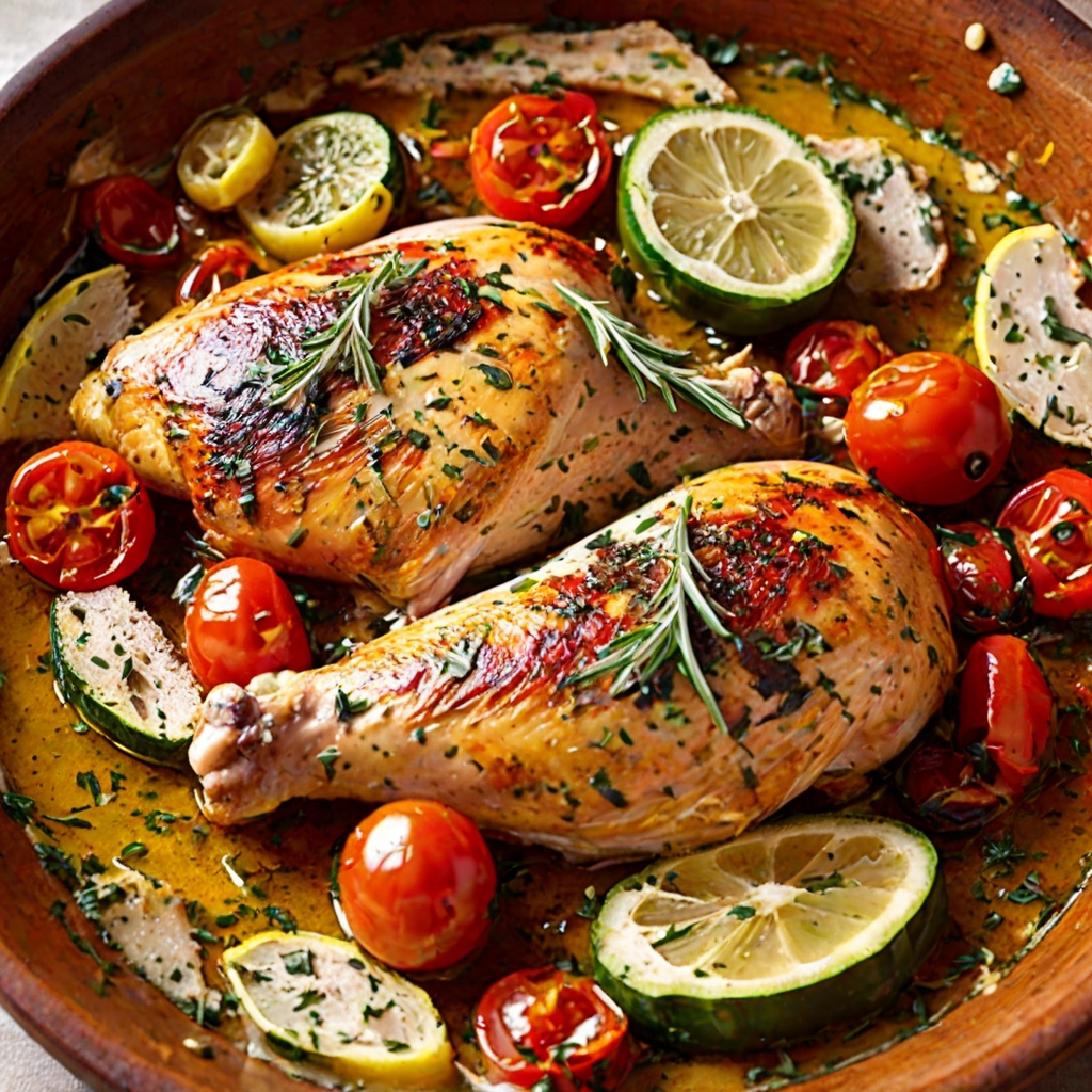 Baked Mediterranean Chicken Recipe