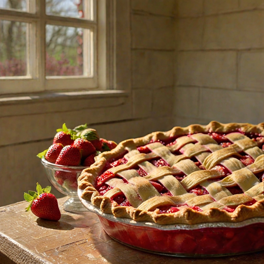 Bakers Square Strawberry Rhubarb Pie Recipe