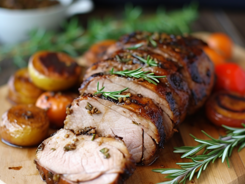Balsamic and Rosemary Pork Roast Recipe