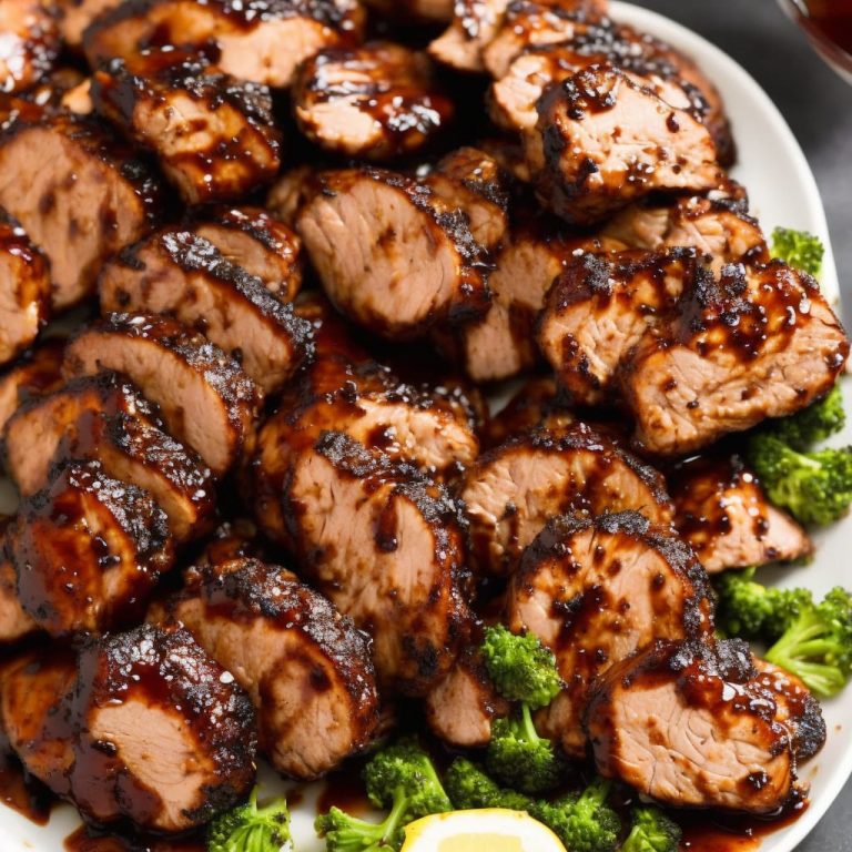 Balsamic Glazed Pork Tenderloin Recipe
