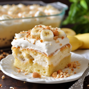 Banana Pudding Poke Cake Recipe