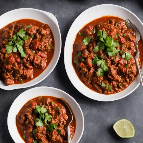 Beef Chuck Chili Recipe