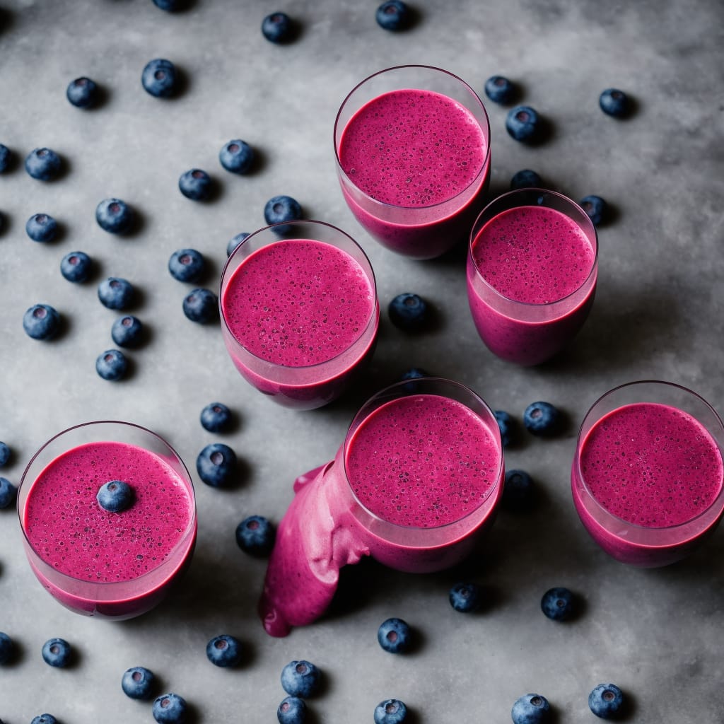 Beet and Blueberry Smoothie