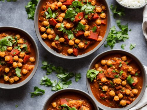 Beet and Chickpea Curry