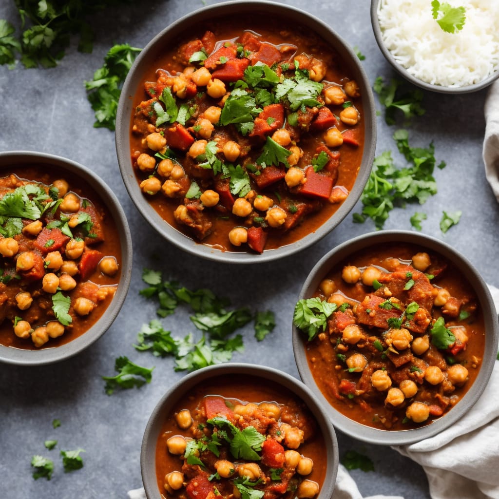 Beet and Chickpea Curry