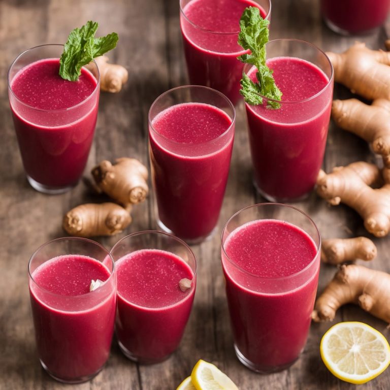 Beet and Ginger Juice Recipe