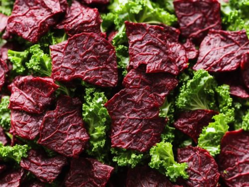Beet and Kale Chips