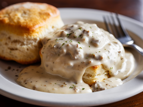 Black Kettle Restaurant's Biscuits and Gravy Recipe