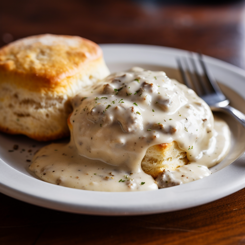 Black Kettle Restaurant's Biscuits and Gravy Recipe