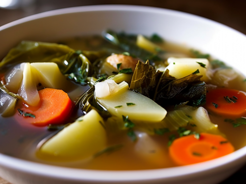 Black Kettle Restaurant's Vegetable Soup Recipe