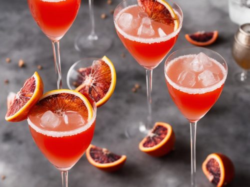 Blood Orange Champagne Cocktail Recipe