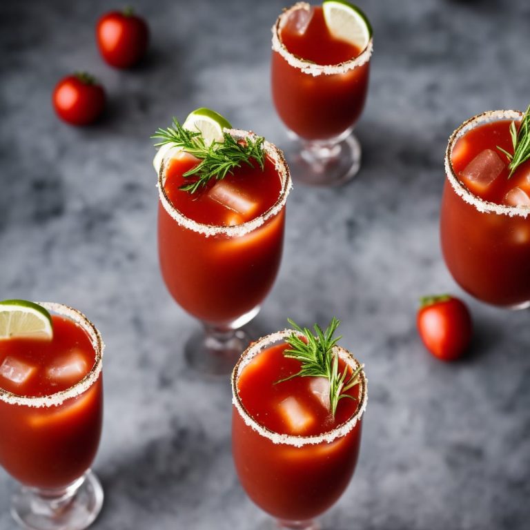 Bloody Mary Cocktail Recipe