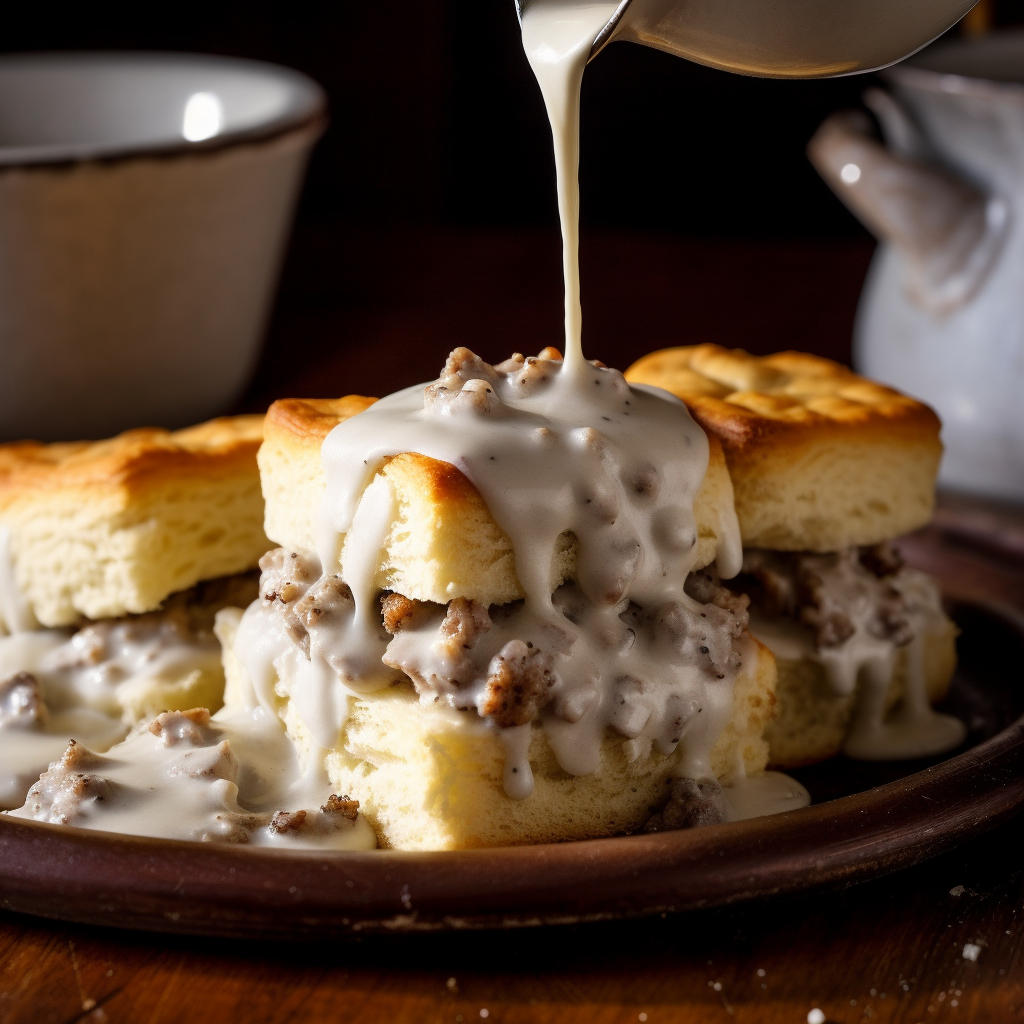 Blue Ribbon Biscuits and Gravy Recipe