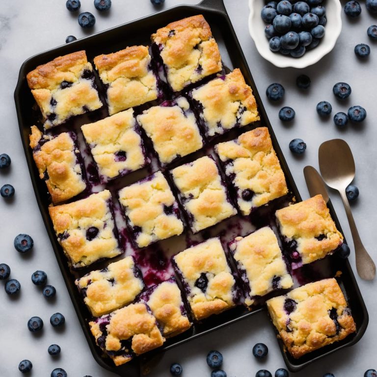 Blueberry Lemon Bars Recipe