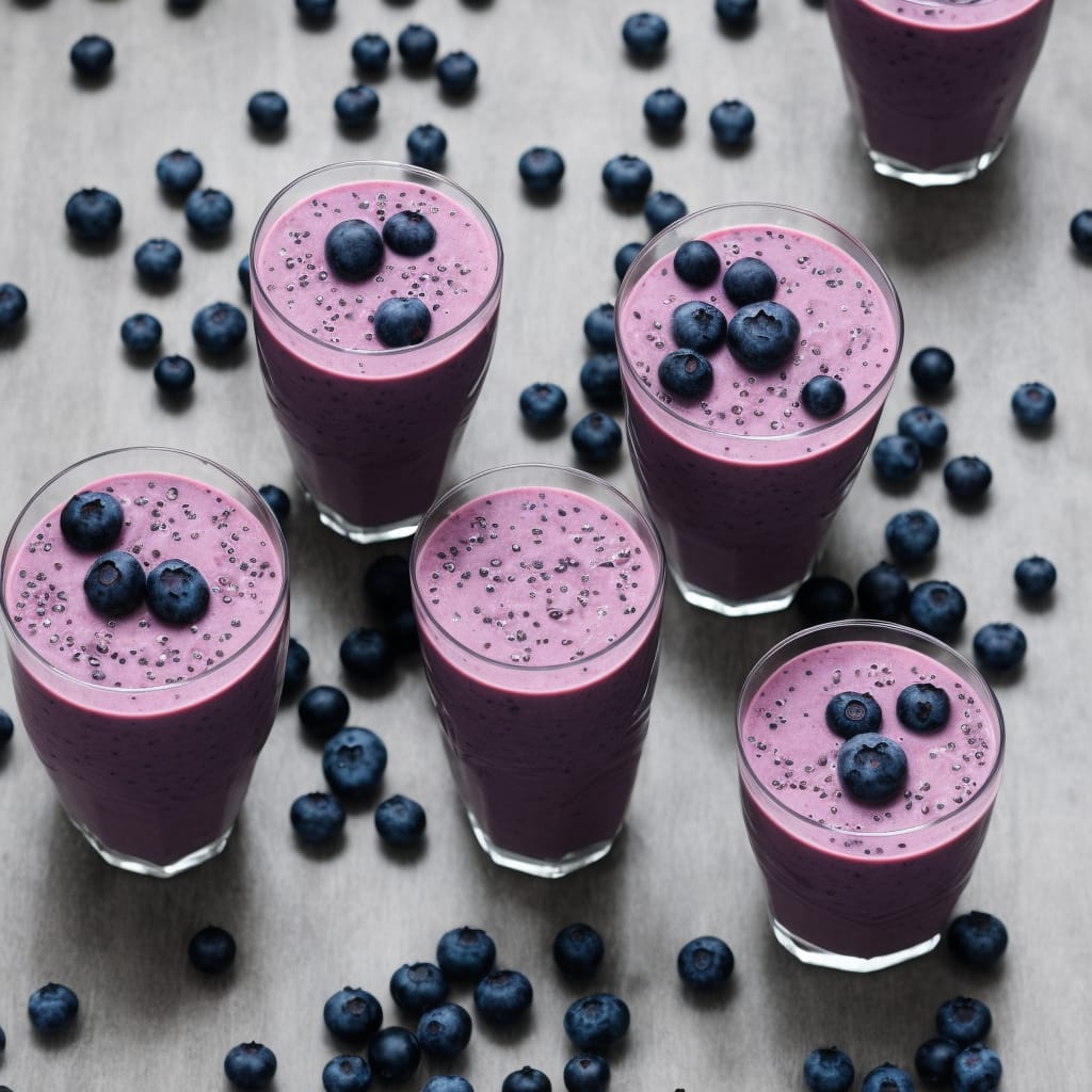 Blueberry Yogurt Smoothie Recipe