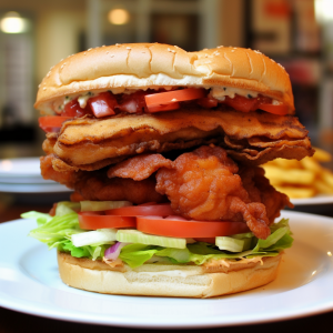 Bojangles' Cajun Chicken Club Sandwich Recipe