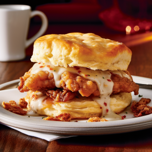 Bojangles' Cajun Filet Biscuit
