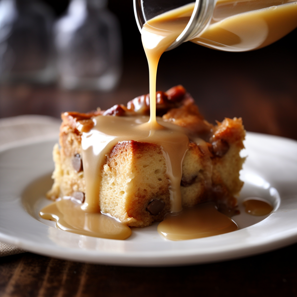 Bread Pudding with Whiskey Sauce Recipe