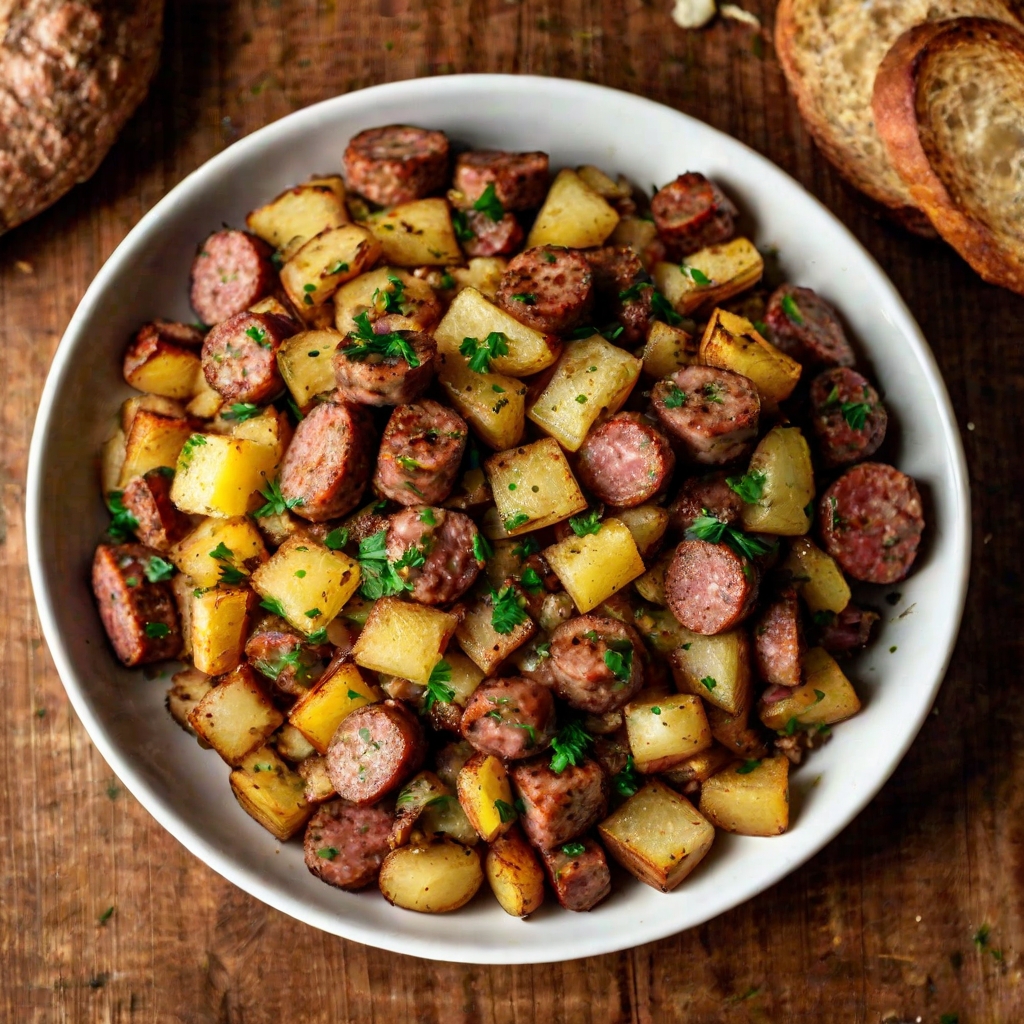 Breakfast Sausage and Potato Hash Recipe