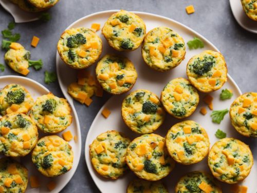 Broccoli and Cheddar Egg Muffins