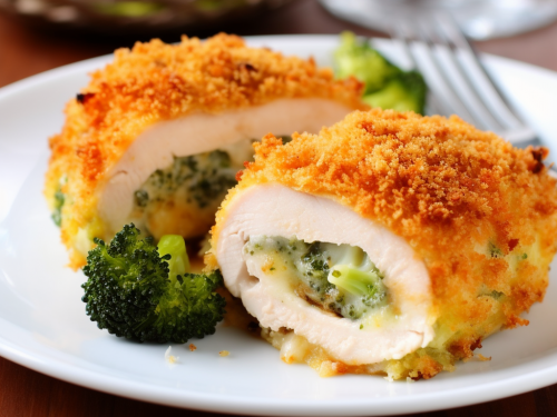 Broccoli and Cheddar Stuffed Chicken Breast Recipe
