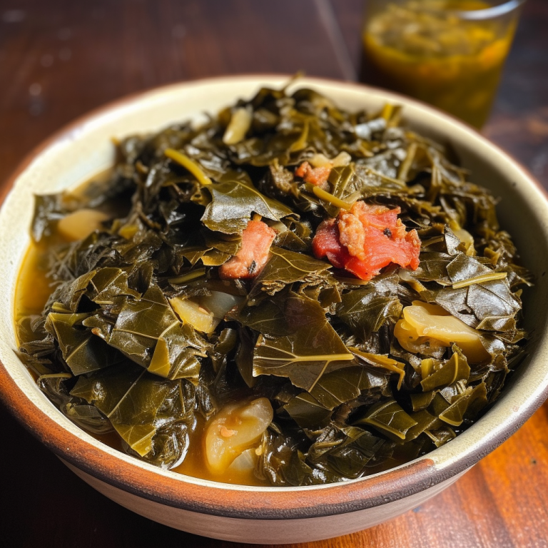 Brock's BBQ Collard Greens Recipe Recipe