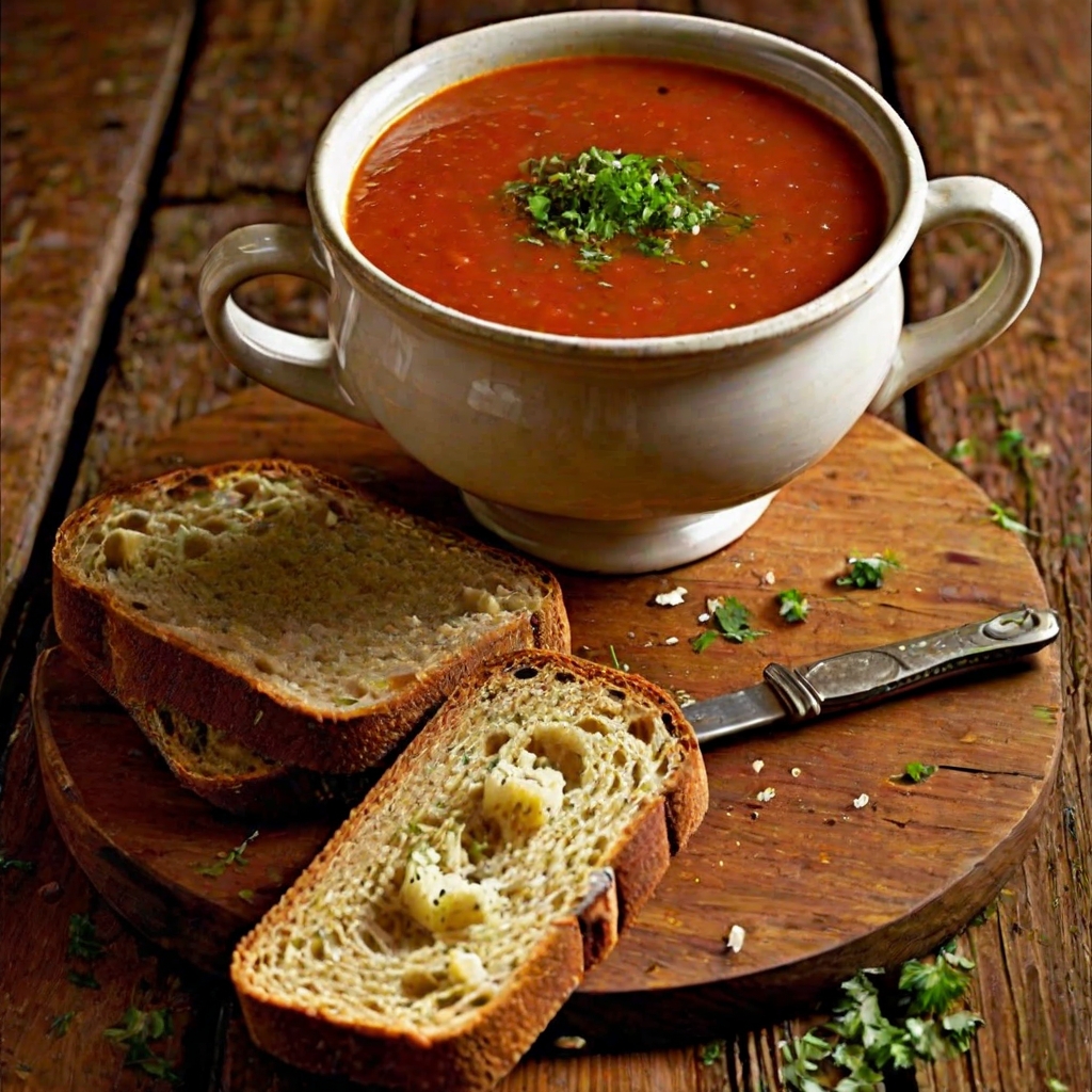 Bulgur and Tomato Soup
