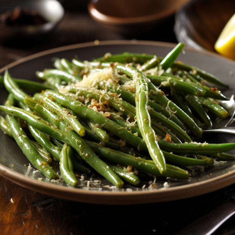 Buttery Garlic Green Beans Recipe