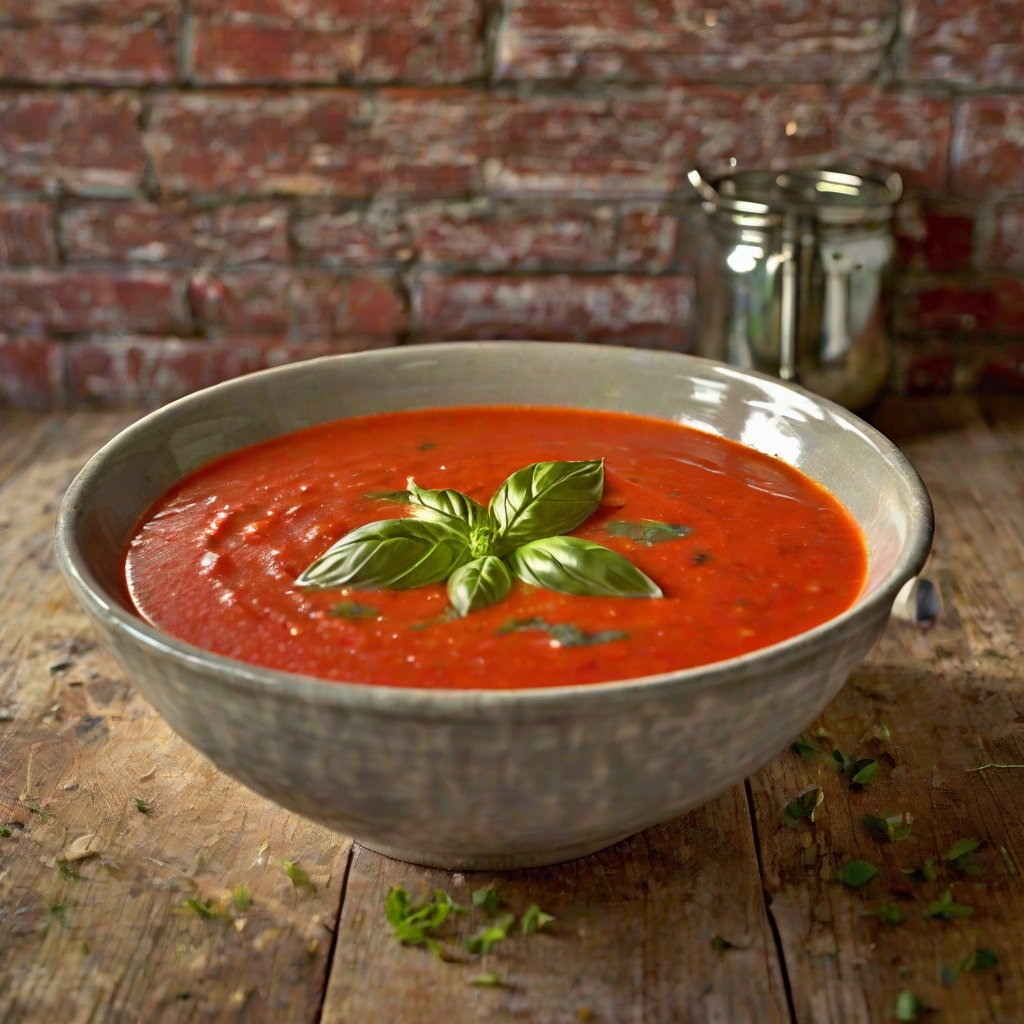 Campbell's Creamy Tomato and Basil Soup Recipe