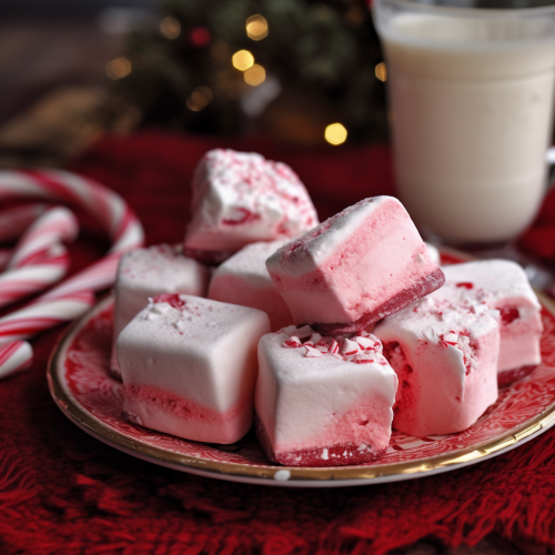 Candy Cane Marshmallow Dippers Recipe