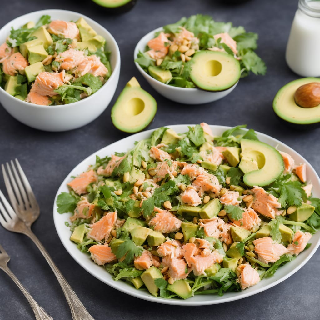 Canned Salmon and Avocado Salad Recipe