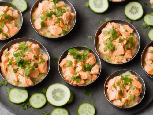 Canned Salmon and Cucumber Bites Recipe