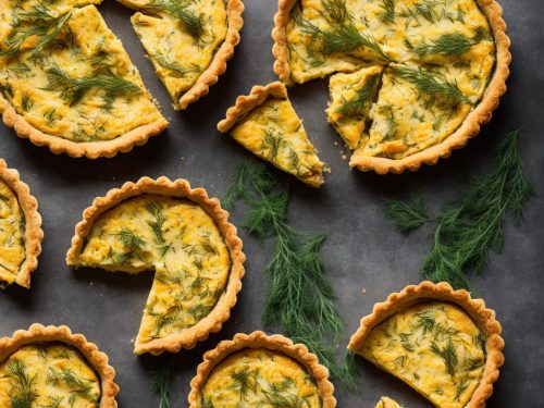 Canned Salmon and Dill Tart Recipe