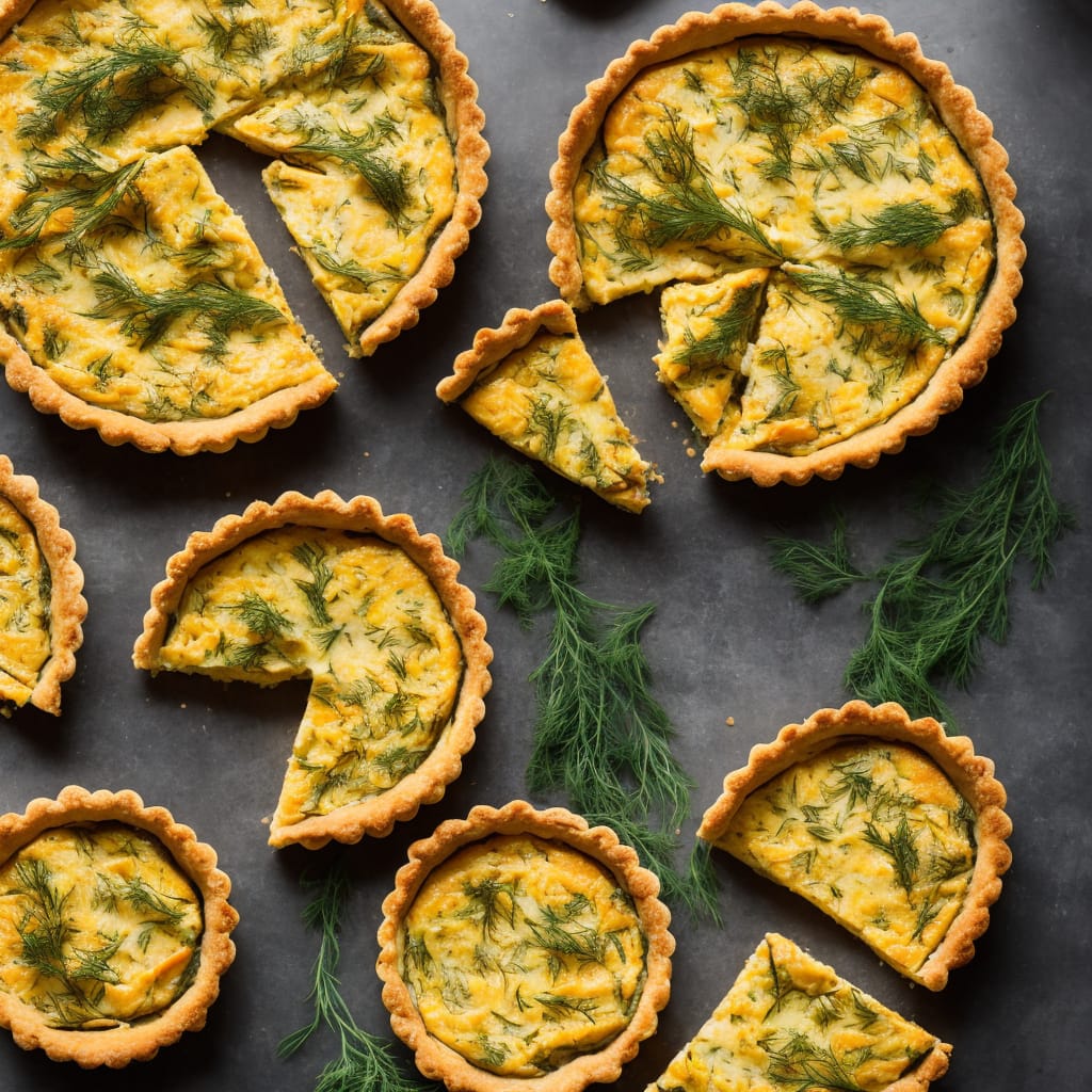 Canned Salmon and Dill Tart Recipe