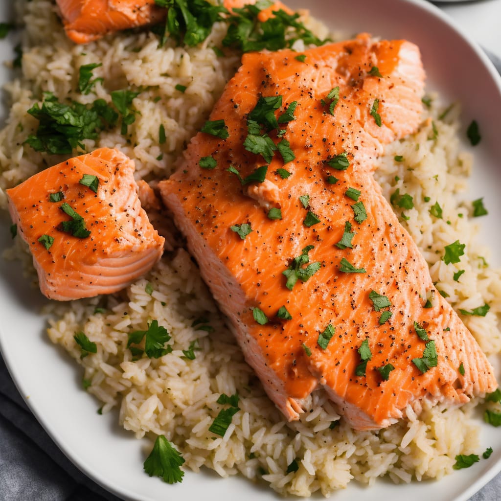 Canned Salmon and Rice Recipe