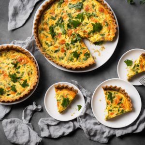 Canned Salmon Quiche Recipe