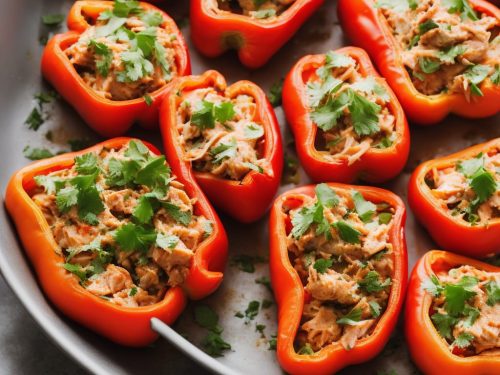 Canned Salmon Stuffed Peppers Recipe