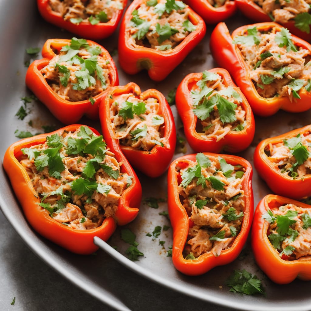 Canned Salmon Stuffed Peppers Recipe