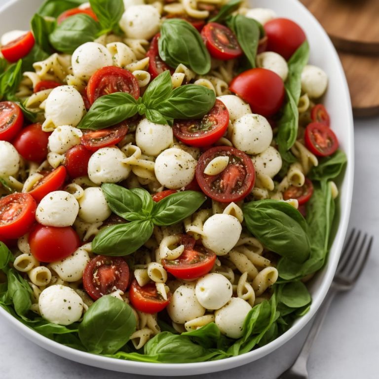 Tomato Caprese Salad with Balsamic Vinegar Recipe - Recipes.net