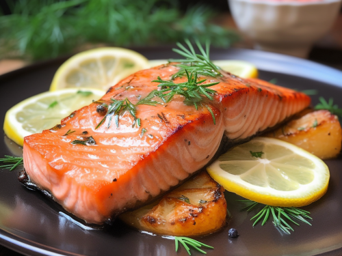 Captain George's Grilled Salmon Recipe