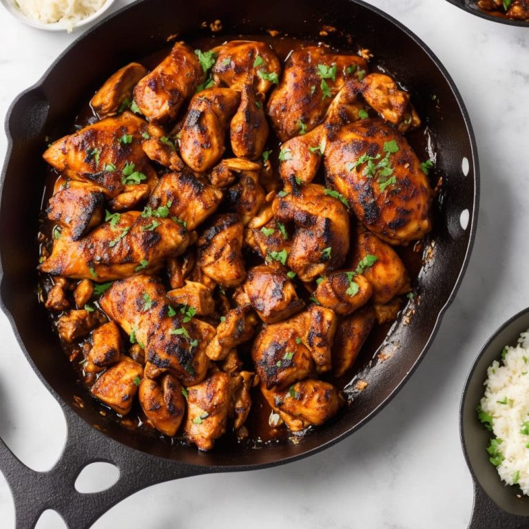 Cast Iron Skillet BBQ Chicken Recipe Recipe