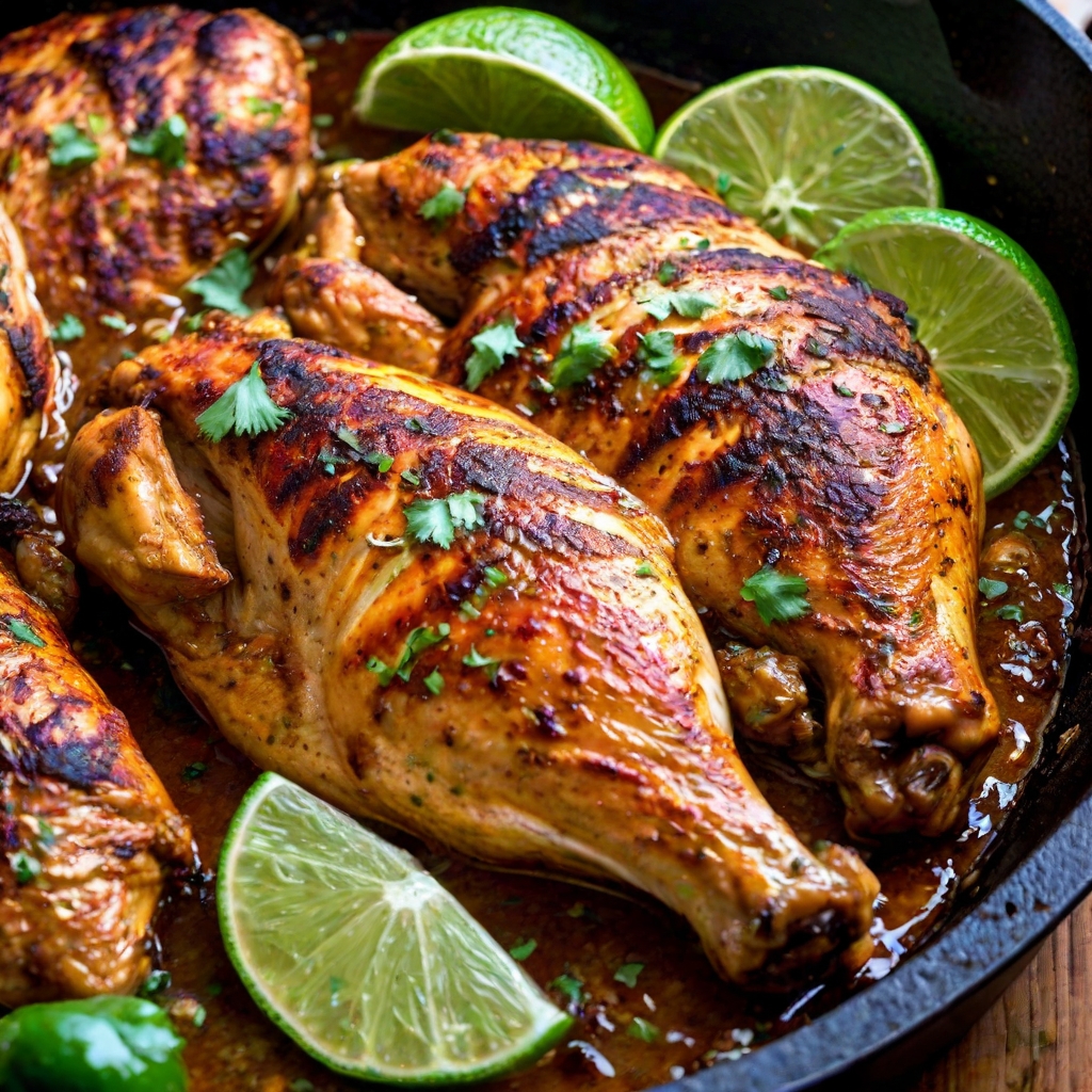 Cast Iron Skillet Chipotle Lime Chicken Recipe