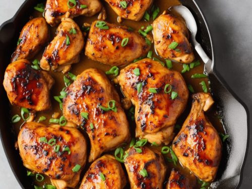 Cast Iron Skillet Orange Glazed Chicken Recipe